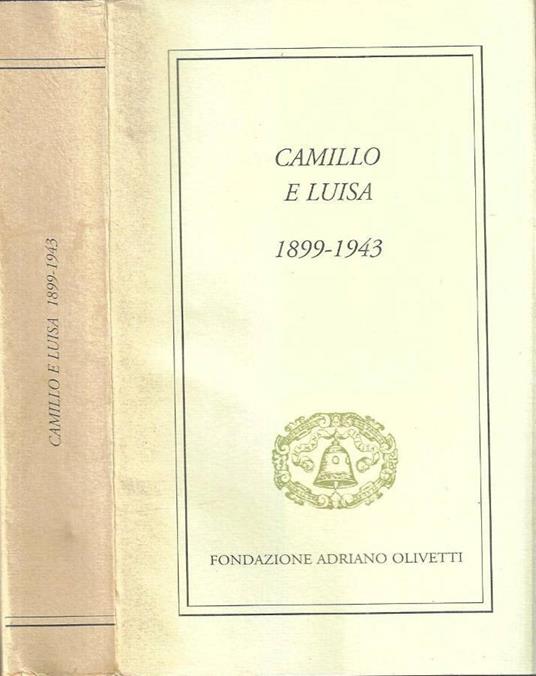 Camillo e Luisa - copertina