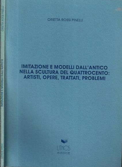 Imitazione e modelli dall' antico nella scultura del Quattro - copertina