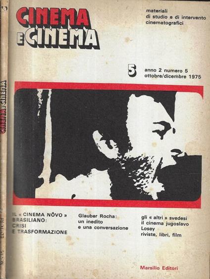 Cinema e cinema Anno 2 n. 5 - copertina
