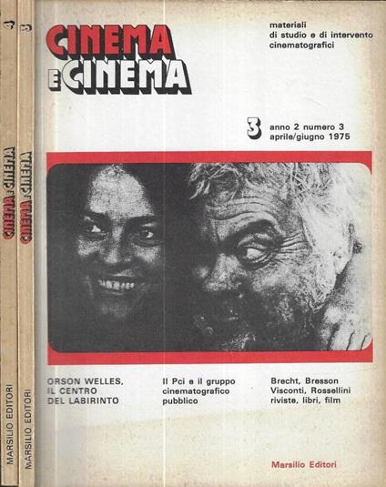 Cinema e cinema Anno 2 n. 3 - 4 - copertina