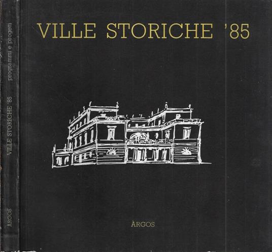Ville storiche '85 - copertina