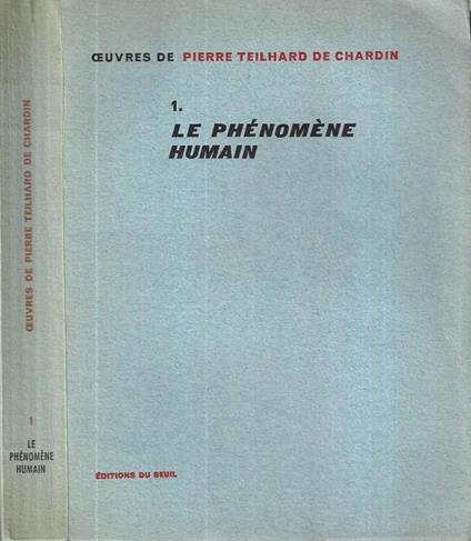 Le phénoméne humain - copertina