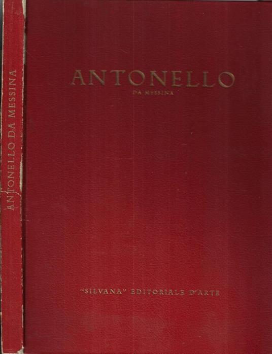 Antonello da Messina - Stefano Bottari - copertina
