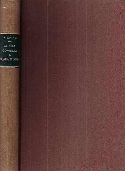 La vita comincia a quarant' anni - copertina