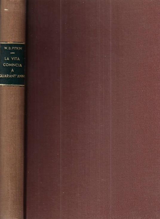 La vita comincia a quarant' anni - copertina