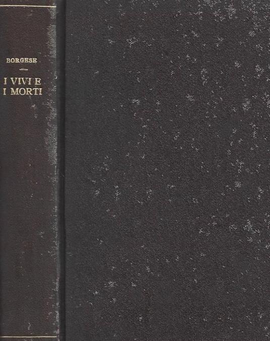 I vivi e i morti - copertina