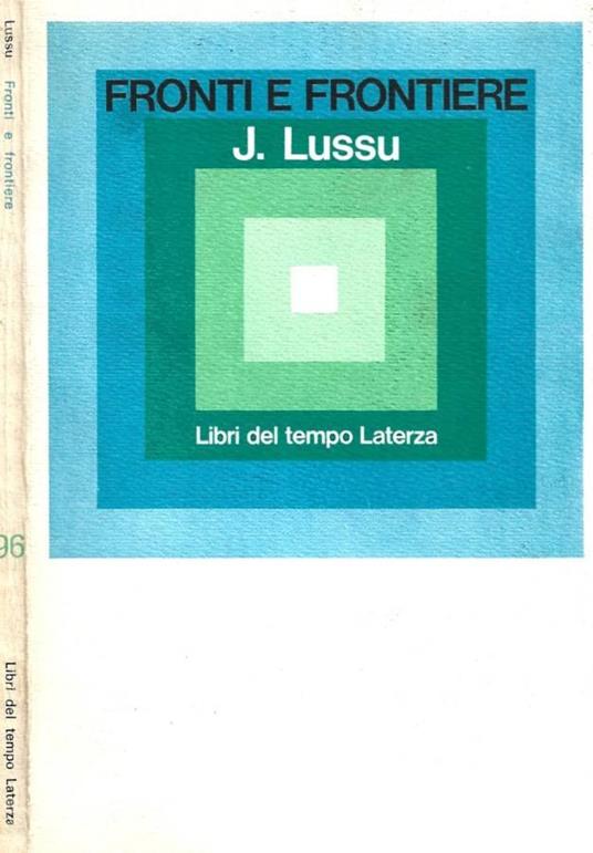 Fronti e frontiere - Joyce Lussu - copertina