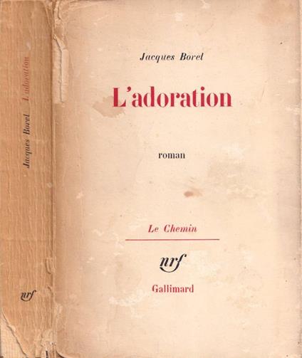 L'adoration - copertina