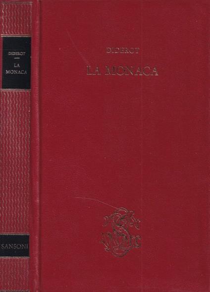 La monaca - Denis Diderot - copertina