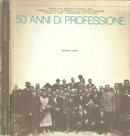 50 anni di professione - copertina