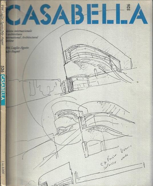 Casabella n. 526 - copertina