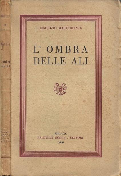 L'Ombra delle Ali - copertina