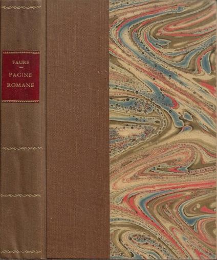 Pagine Romane - Gabriel Fauré - copertina