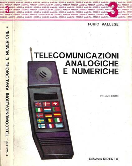 Telecomunicazioni Analogiche e Numeriche. Vol. I - copertina