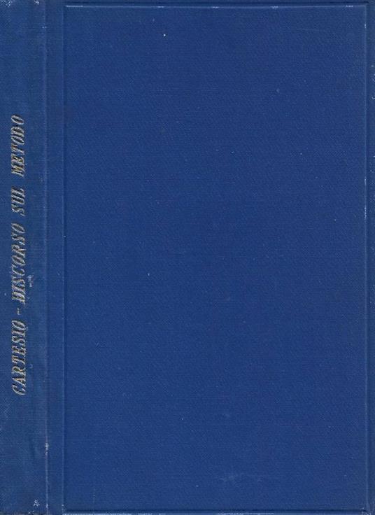 Discorso sul metodo - copertina