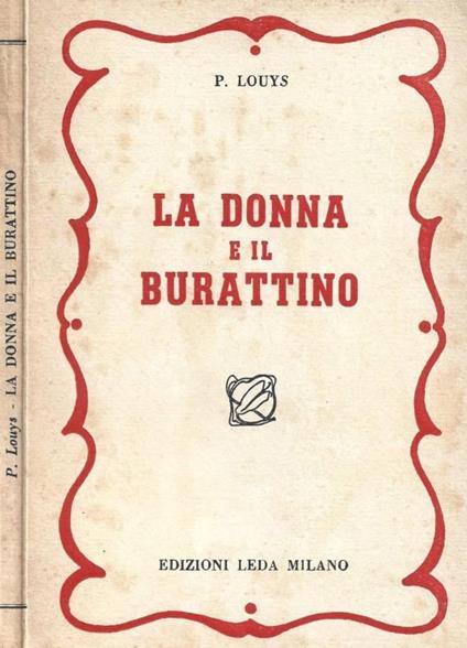 La donna e il burattino - Pierre Louÿs - copertina