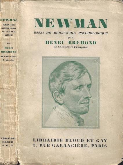 Newman - Henri Bremond - copertina
