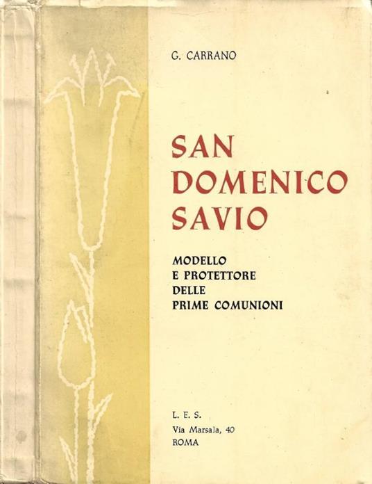 Domenico Savio - copertina