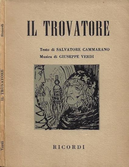 Il Trovatore - Giuseppe Verdi - copertina