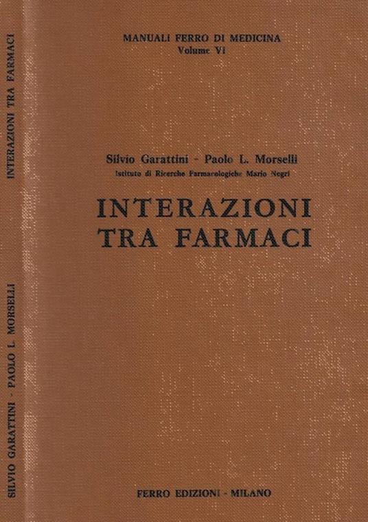 Interazioni tra farmaci - copertina