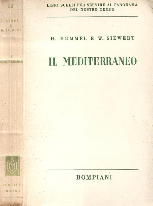 Il mediterraneo - copertina