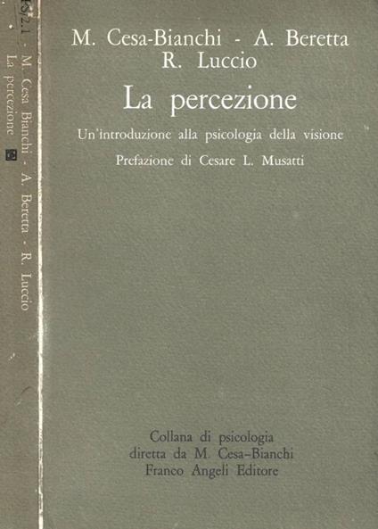 La percezione - copertina