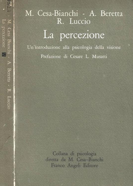 La percezione - copertina