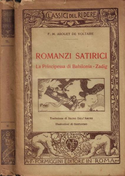 Romanzi Satirici - copertina