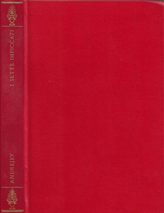 I Sette Impiccati - copertina