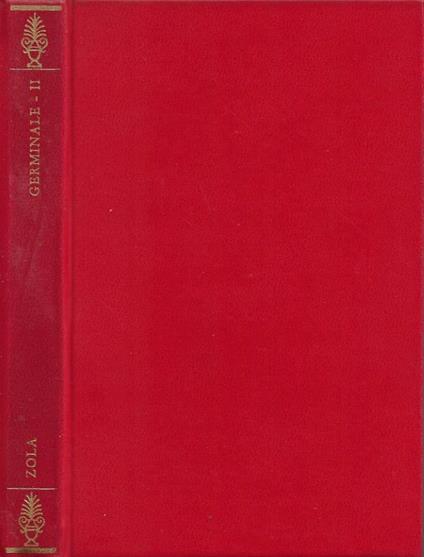Germinale. Vol. II - copertina
