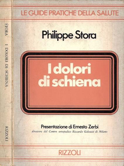 I Dolori di Schiena - Philippe Stora - copertina