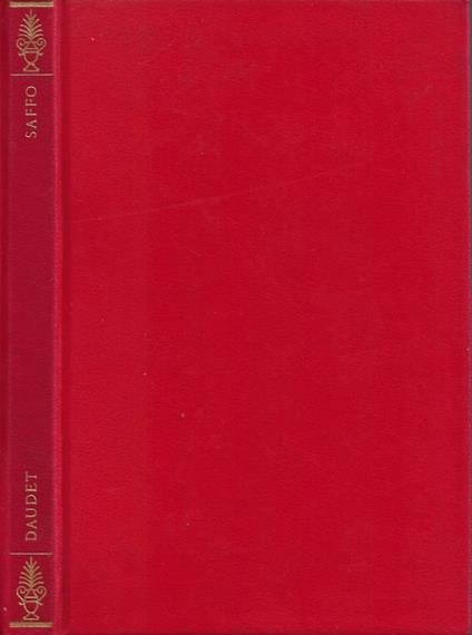 Saffo - Alphonse Daudet - copertina