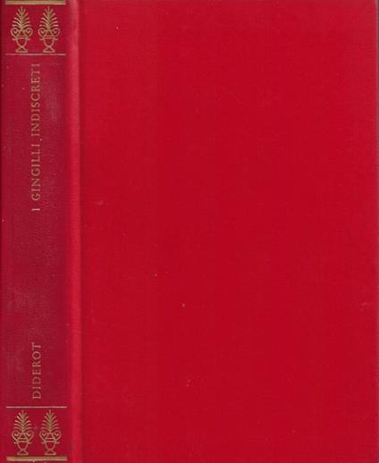 I Gingilli Indiscreti - Denis Diderot - copertina