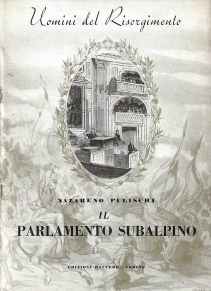 Il Parlamento Subalpino - copertina