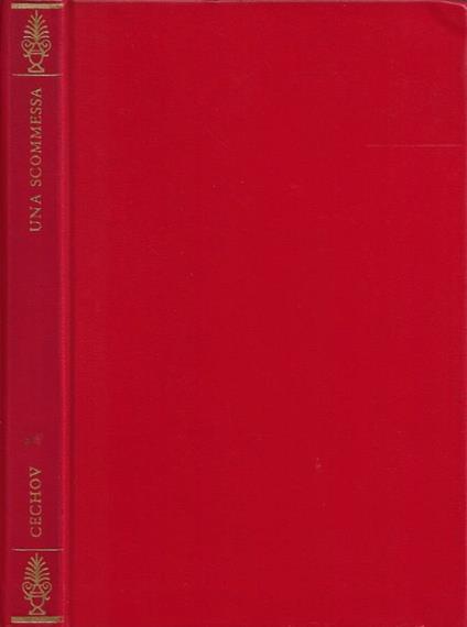 Una Scommessa - Anton Cechov - copertina