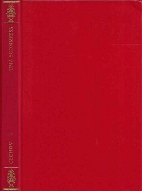 Una Scommessa - Anton Cechov - copertina