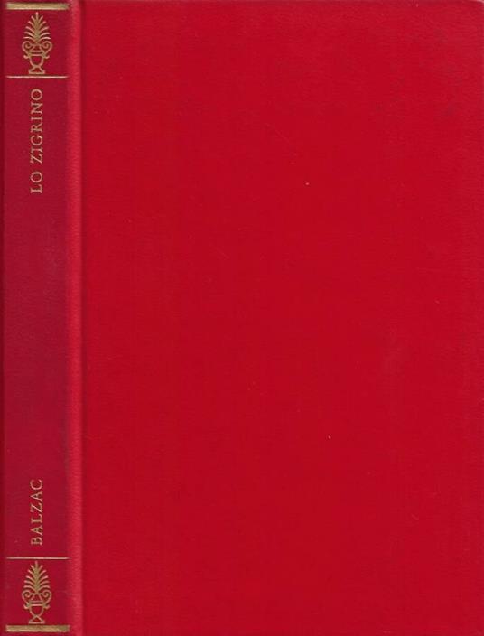 Lo Zigrino - Honoré de Balzac - copertina