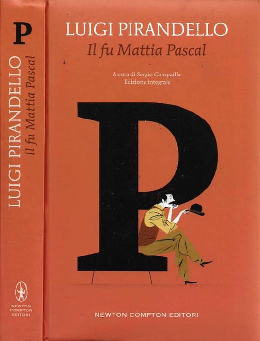 Il Fu Mattia Pascal - Luigi Pirandello - copertina