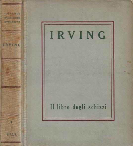 Il Libro degli Schizzi - Washington Irving - copertina