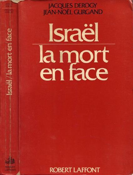 Israel. La Mort en Face - copertina