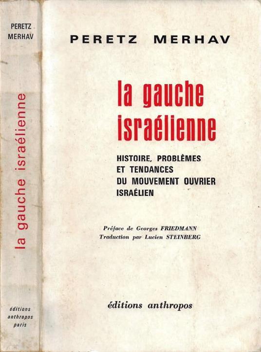 La Gauche Israélienne - copertina