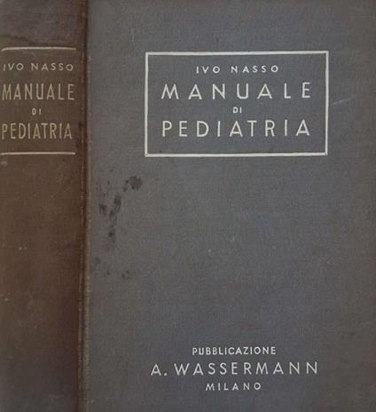 Manuale di pediatria - copertina