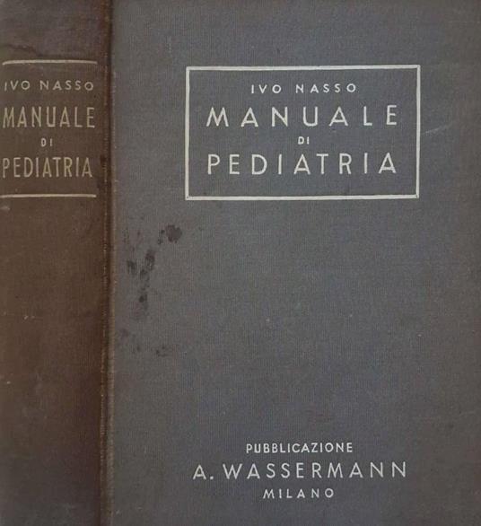 Manuale di pediatria - copertina
