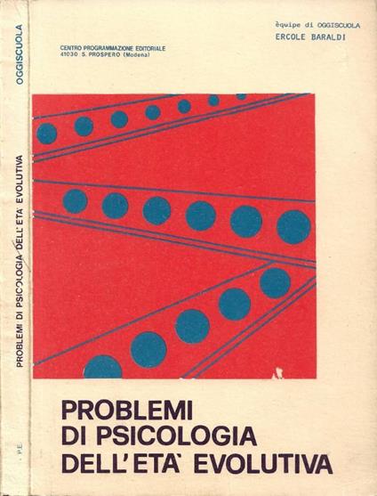 Problemi di Psicologia dell'Età Evolutiva - copertina