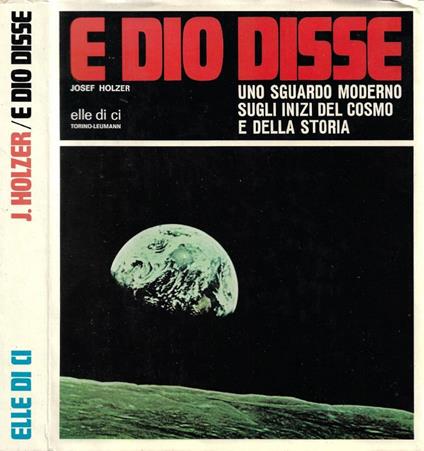 E Dio Disse - Josef Holzer - copertina