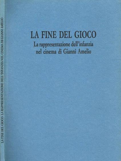 La fine del gioco - copertina