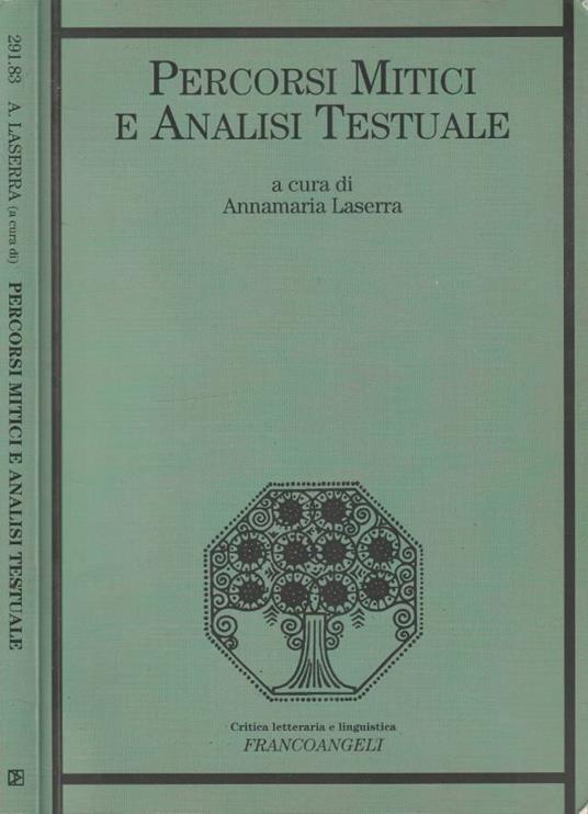Percorsi mitici e analisi testuale - copertina