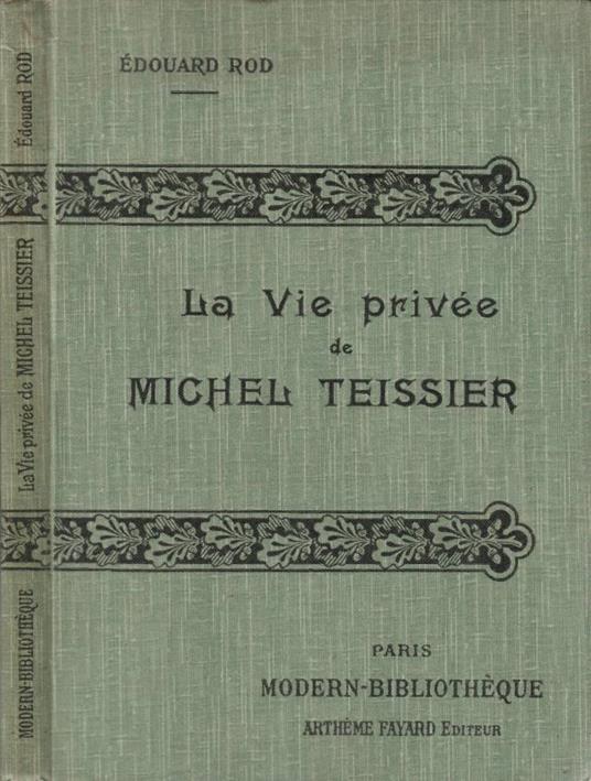 La vie privee de Michel Teisser - copertina