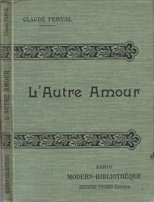 L'autre amour - copertina