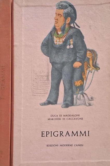 Epigrammi - copertina